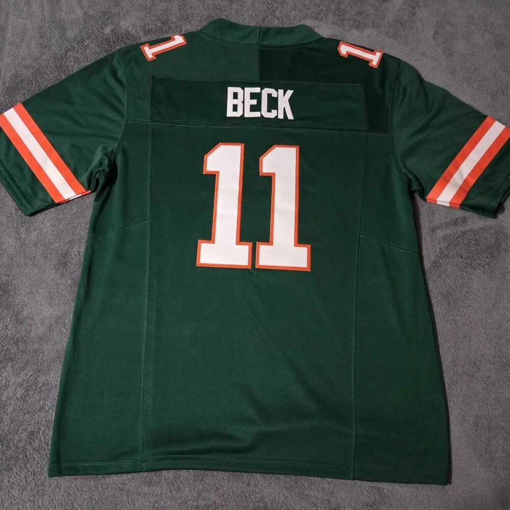 Mens Youths Available Choose Carson Beck Vapor Jersey Stitched Green - Picture 4 of 4